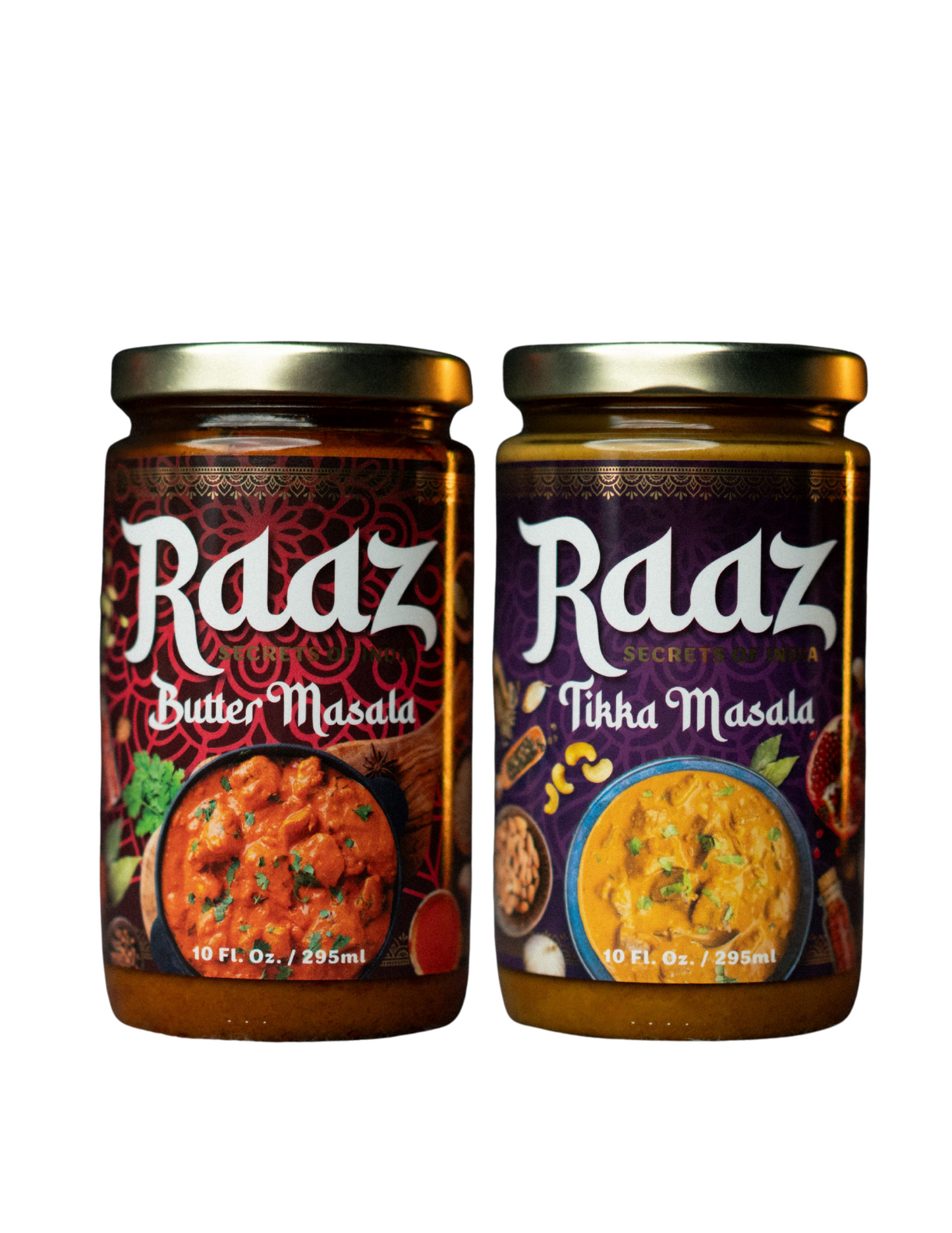1 Butter Masala + 1 Tikka Masala